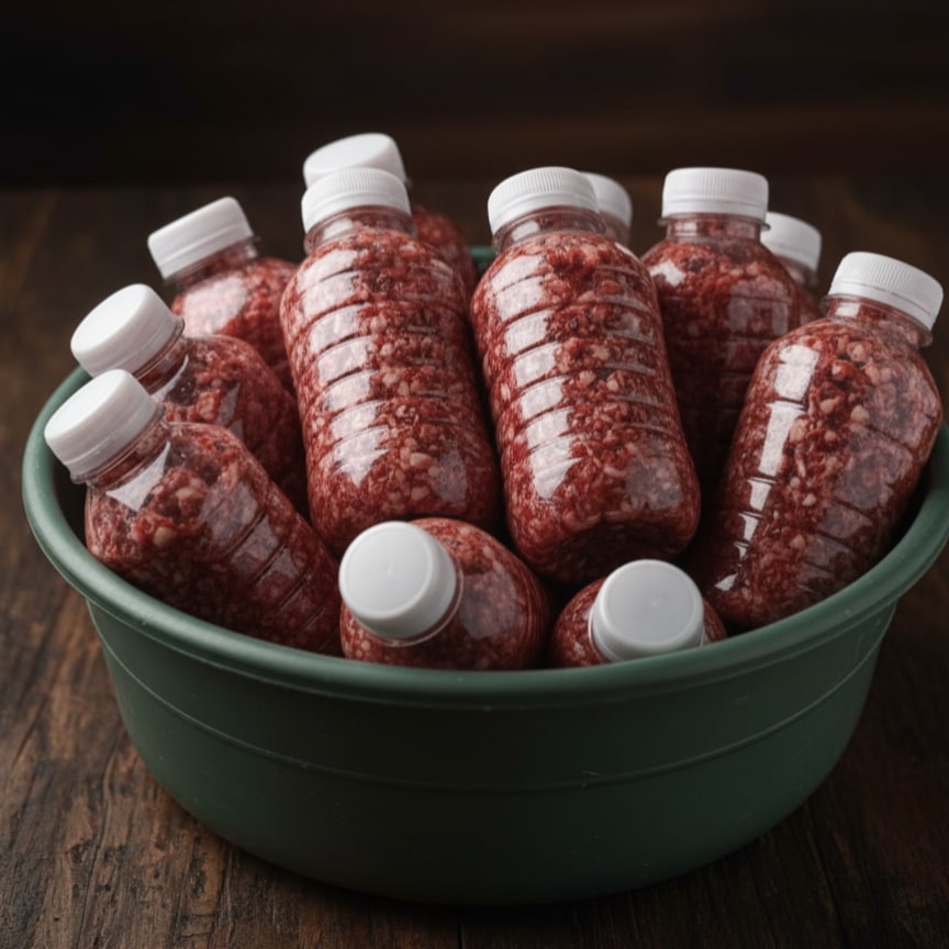 Daging bulus cincang umpan pancing praktis