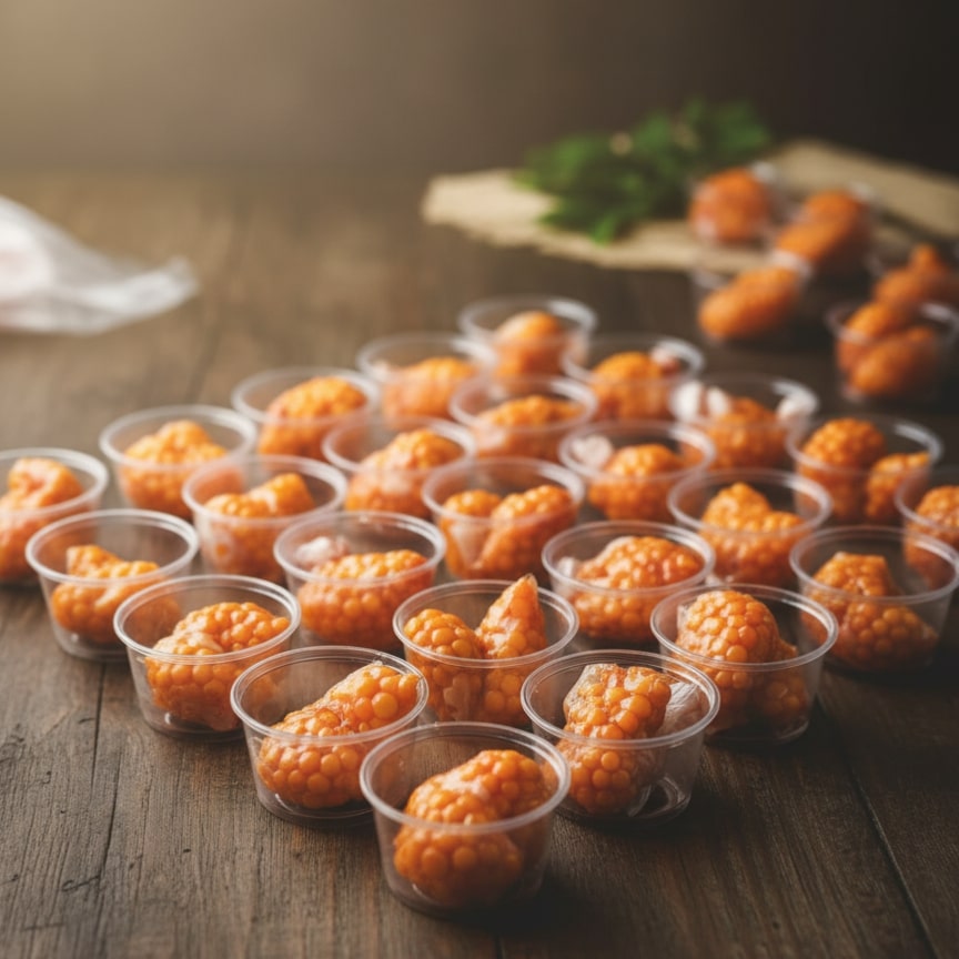 Uritan telur muda bulus untuk umpan pancing